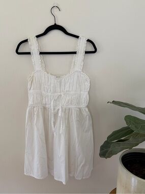 Topshop White Mini Dress
